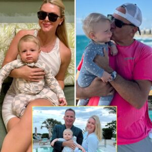 Karoline Leavitt shares intimate family photos from Mar-A-Lago with husband and baby son Niko