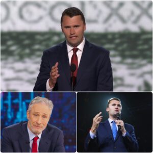 Jon Stewart deeply mourns the tragic assassination of Charlie Kirk. He extends his heartfelt condolences to Charlie’s family and loved ones during this devastating loss.