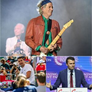 Keith Richards broke down in tears on stage after hearing about Charlie Kirk’s assassination The audience came for music, but instead witnessed heartbreak as the legendary singer’s voice cracked and the arena fell silent. Her whispered words left thousands stunned_cz