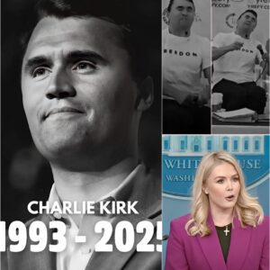 HEART BREAKING: Karoline Leavitt grieves the tragic loss of Charlie Kirk — a voice silenced by violence. He speaks not of politics, but of pain, compassion, and the sorrow of a family left behind. In the end, only humanity and tears remain....cz