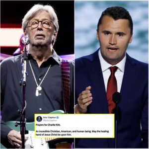 SHOCKING: Eric Clapton Reveals the Final Message He Received from Charlie Kirk, Founder of Turning Point USA, Just Minutes Before Charlie Was Assassinated at a University Event in Utah