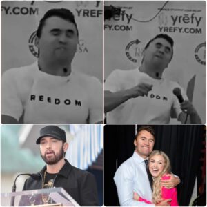 Eminem paid tribute to Charlie Kirk, calling him a light in the darkness. "No one deserves this... Please pray for his family," he wrote, as fans and the nation mourned in silence.