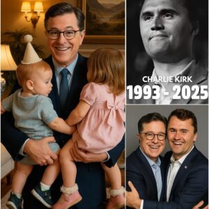 SHOCKING NEWS: Stephen Colbert Announces He Will Become Godfather to Charlie Kirk’s Children After His Tragic Death — Reveals Heartfelt Final Message Written by Kirk to His Wife, Leaving Fans in Tears nh