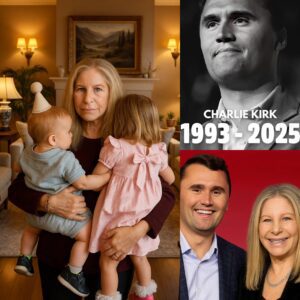 Barbra Streisand Vows to Be Godmother to Charlie Kirk’s Children After His Assassination. ws