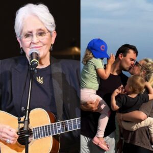 “The Two Children Are Innocent”: Joan Baez Steps In to Support Charlie Kirk’s Family After His Passing