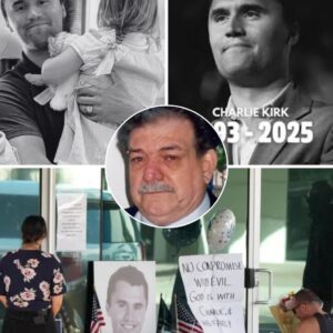 "GIVE ME BACK MY SON, HE'S ONLY 31" — Charlie Kirk's Father Collapses at Makeshift Memorial, Viral Moment Captures a Nation's Grief