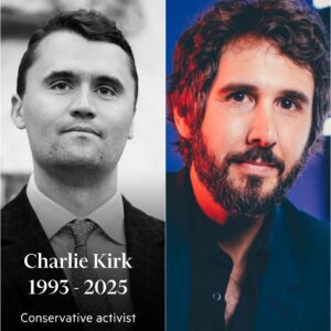 Legendary singer Josh Groban has called for a nationwide minute of silence to honor Charlie Kirk, who was tragically assassinated in Utah, inspiring a powerful wave of unity across the U.S_cz