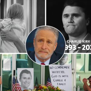 Jon Stewart’s brother collapsed at a memorial outside Turning Point USA HQ in Phoenix, crying out, “Give me back my man… he’s only 31.”