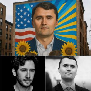 After the tragic death of Charlie Kirk, Josh Groban inspired the creation of nearly 300 murals across the United States in his honor, with $1 million funding. Each mural carries a mysterious, heartfelt message, leaving a lasting impression on all who see them_cz