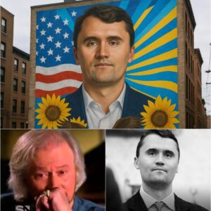 After the tragic death of Charlie Kirk, Barry Gibb inspired the creation of nearly 300 murals across the United States in his honor, with $1 million funding. Each mural carries a mysterious, heartfelt message, leaving a lasting impression on all who see them_cz