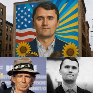 After the tragic death of Charlie Kirk, Keith Richards inspired the creation of nearly 300 murals across the United States in his honor, with $1 million funding. Each mural carries a mysterious, heartfelt message, leaving a lasting impression on all who see them_cz