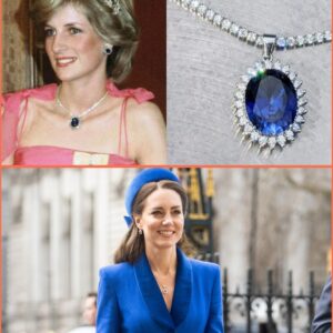 Catherine, Princess of Wales, has stunned the world with more than fashion. Draped around her neck was Diana’s sapphire-and-diamond pendant