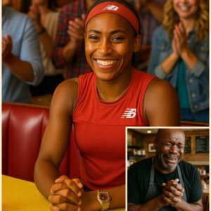 Coco Gauff Saves Struggling Diner with $87K After They Fed Her for Free in High School… She invested $87,000 to rescue a beloved diner that once served her free meals during high school.