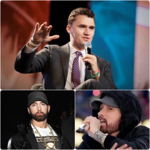 Eminem honored Charlie Kirk with a moving tribute during his concert in New York, dedicating "To Where You Are" to the late activist.