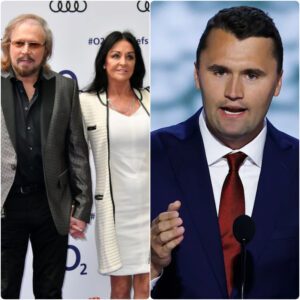BREAKING: Barry Gibb calls on the entire music world to observe a minute of silence for Turning Point USA founder Charlie Kirk, tragically assassinated in Utah.