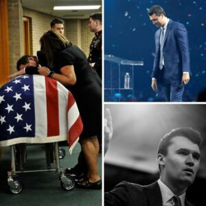 "Why did you leave me so soon?" Charlie Kirk’s mother collapsed beside the coffin, her sobs echoing through the funeral hall...
