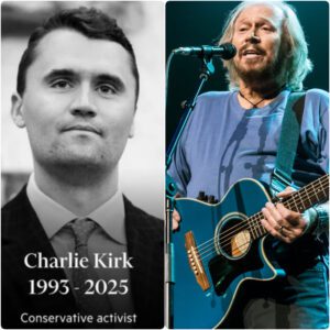 BREAKING: Barry Gibb calls for a nationwide moment of silence to honor Charlie Kirk. His heartfelt plea sparks unity and reflection across America.