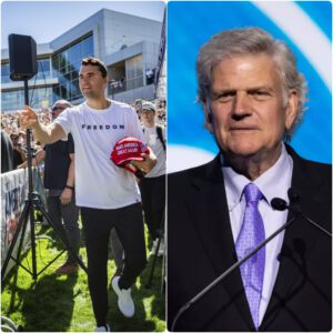 Breaking: Franklin Graham recalls the tragic moment Charlie Kirk was shot at Utah Valley University.
