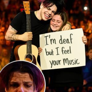 YUNGBLUD Creates Unforgettable Moment with D3@f Fan During Amsterdam Concert