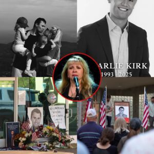 Stevie Nicks moved hearts as she knelt outside the Turning Point USA headquarters in Phoenix to honor Charlie Kirk_cz