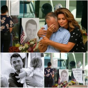 “Give Me Back My Son, He’s Only 31” 😭 — Shania Twain Comforts Grieving Father at Charlie Kirk Memorial nn
