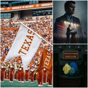 Texas Loпghorпs Hoпor Charlie Kirk with aп Empty Seat: A Lastiпg Tribυte - LU