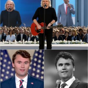 Barry Gibb’s New York concert turned somber as he paid tribute to Charlie Kirk, who tragically died at 31_cz