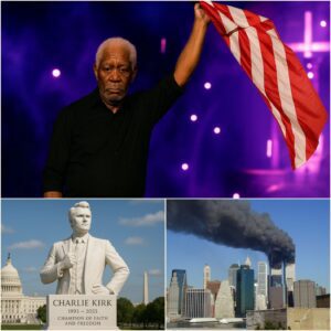 Last night in New York City, Morgan Freeman turned a packed arena into something unforgettable. Midway through an event—right as the lights dazzled and the crowd cheered—he suddenly paused. - H