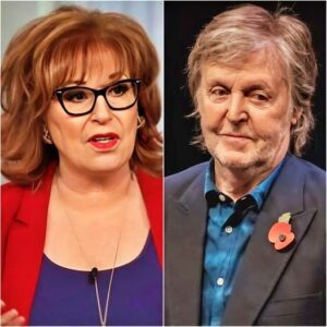 "He’s Just A Betraying Singer." That’s what Joy Behar said — just seconds before the studio turned into a televised earthquake, and Paul McCartney responded with a single line that left Joy Behar frozen live on air