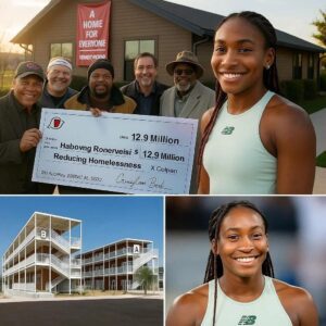 Breaking news: Tennis star Coco Gauff has donated $12.9 million to a housing project for the homeless, enabling the construction of 150 houses with 300 beds.