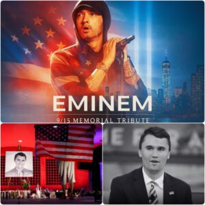 Eminem silenced a roaring Dallas crowd of 30,000 to honor Charlie Kirk with a heartfelt “Amazing Grace.”