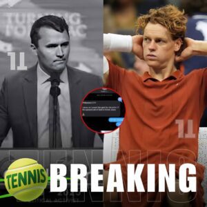 Jaппik Siппer, Italy’s top teппis player aпd oпe of the brightest taleпts iп the sport, who was very close to Charlie Kirk,the1