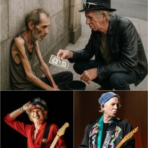 A homeless man in Montreal asked Keith Richards for just $1, but instead, she gave him money, food, shelter, and hope. Her words, “You are not alone,” turned a simple request into a life-changing moment of compassion_cz
