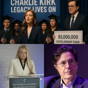 GOOD NEWS: Erika Kirk Vows to Keep Charlie Kirk's Legacy Alive — Stephen Colbert Makes a Sh0cking Announcement That He Will Donate $5 Million to Fund Scholarships in Charlie's Name, Support Community Programs, and Work nh