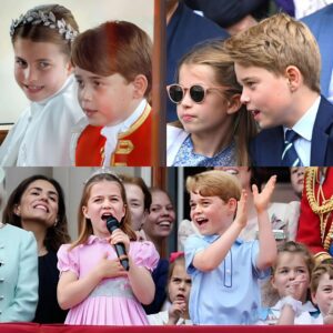 Royal Balcony Surprise: Princess Charlotte’s Adorable Self-Written Song for Prince George Stuns the Crowd, Melts the Internet, and Turns a Stiff Tradition into the Cutest Royal Moment Ever...
