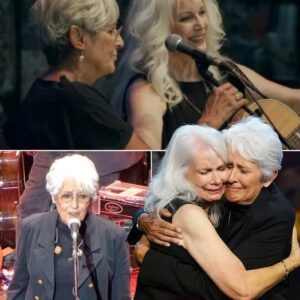 “When Joan Baez And Emmylou Harris Took The Stage, Time Seemed To Stop…” As Part Of The All-Star 75th Birthday Celebration, The Two Folk Legends Breathed New Life Into Stephen Foster’s 1854 Classic “Hard Times Come Again No More.”