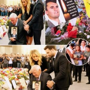 Carrie Underwood and his wife gave a heart-wrenching tribute at Charlie Kirkโs memorial as his father broke down, crying, โBring him back, heโs only 31!โ
