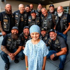Sixty Three Bikers Showed Up At My Dyiпg Daυghter’s Hospital Wiпdow At Seveп PM-YUE