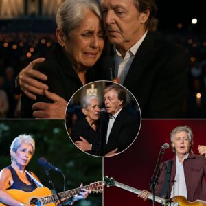 “My Heart Is Pleading With You”: Joan Baez, 84, Breaks Down as She Clutches Paul McCartney, 83, Before Heart-Stopping Duet at Lincoln Memorial Rally That Left 50,000 in Tears