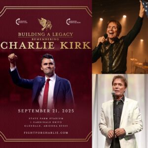 Cliff Richard Calls for National Tribute to Charlie Kirk: A Historic Farewell at State Farm Stadium. ws