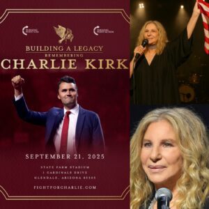 Barbra Streisand Calls for National Tribute to Charlie Kirk: A Farewell That Could Unite a Nation. ws