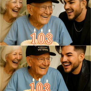Adam Lambert gave up his private jet for a 103-year-old WWII veteran to reunite with a wartime lover — but what happened after became Adam Lambert’s own birthday gift... nh
