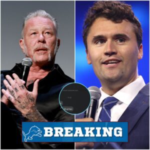 🔥 EXTREME TENSION: ASSASSIN SENDS THREATENING MESSAGES TO CHARLIE KIRK’S FAMILY – JAMES HETFIELD STEPS IN TO DEFEND THEM! nn