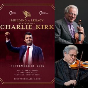 Itzhak Perlman’s Call for a Nation to Gather: A Historic Tribute to Charlie Kirk. ws