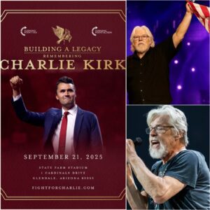 Bob Seger has stunned the nation by calling for a historic September 21 tribute at State Farm Stadium in Arizona to honor Charlie Kirk_cz