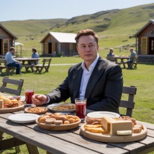 BREAKING NEWS: Elon Musk’s Mysterious Meal Sparks Global Speculation About His Next Big Move