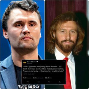 ๐ Barry Gibb broke his silence on Charlie Kirkโs passing, choosing compassion over controversy.