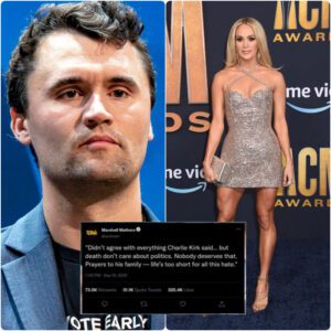 💔 Carrie Underwood broke his silence on Charlie Kirk’s passing, choosing compassion over controversy.