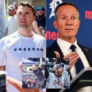 Breaking News: After discovering the shocking identity of a spectator at a Utah Valley University ceremony who was photographed celebrating the death of Charlie Kirk in a Detroit Tigers jersey, Detroit Tigers CEO Christopher Ilitch immediately announced a complete ban on the person and his family from attending Tigers games. The most shocking thing is that this person is the team's biggest fan.lingcute