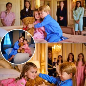 Royal Pajama Drama! Bedtime at Kensington Palace just turned into a scene straight out of a fairy tale …